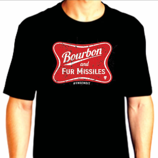 Bourbon & Fur Missles Tee