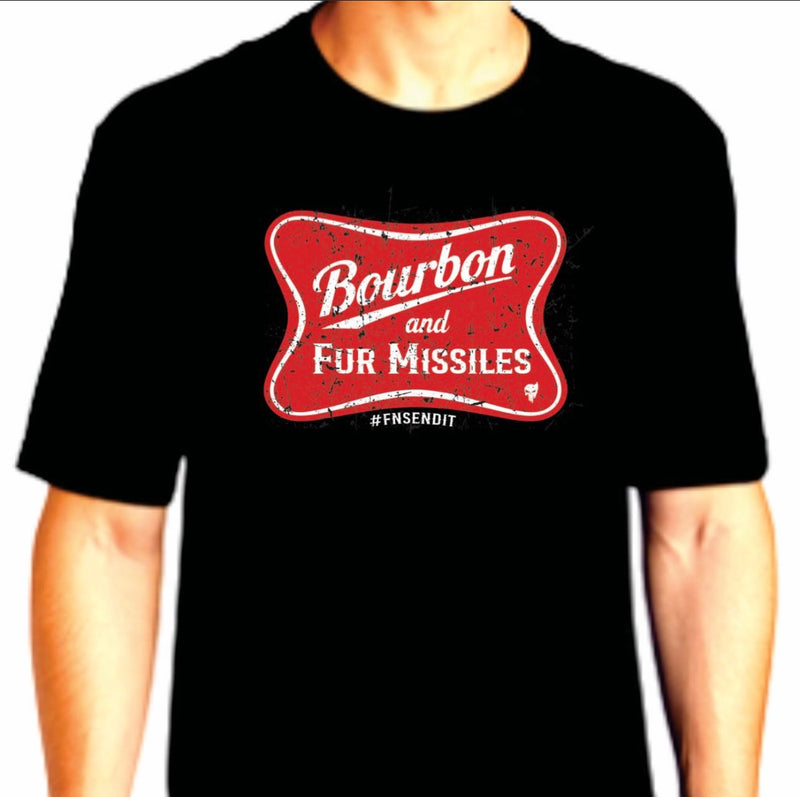 Bourbon & Fur Missles Tee